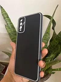 SUNNY FASHION Back Case Cover for Vivo Y20 / Y20i Shockproof | Hybrid Bumper | 360 Degree Camera Protection Back Cover for Vivo Y20 / Y20i (Grey)-thumb1