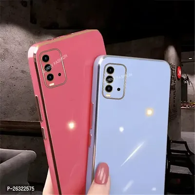 SUNNY FASHION Back Cover for Xiaomi Redmi 9 Power Liquid TPU Silicone Shockproof Flexible with Camera Protection Soft Back Cover Case for Xiaomi Redmi 9 Power (Blue)-thumb4