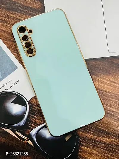 SUNNY FASHION Back Cover for Realme XT /X2 Liquid TPU Silicone Shockproof Flexible with Camera Protection Soft Back Cover Case for Realme XT /X2 (Mint Green)-thumb0