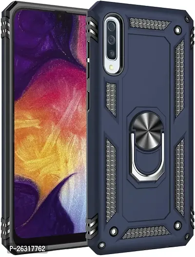 SUNNY FASHION Back Cover for Samsung Galaxy A50s / A50 / A30s Magnetic Ring Holder 360 Stand Shockproof Protection Dual Layer Bumper Hard Back Case for (Samsung Galaxy A50s / A50 / A30s, Blue)