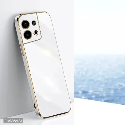 SUNNY FASHION Back Cover for Oppo Reno 8 5G Liquid TPU Silicone Shockproof Flexible with Camera Protection Soft Back Cover Case for Oppo Reno 8 5G (White)
