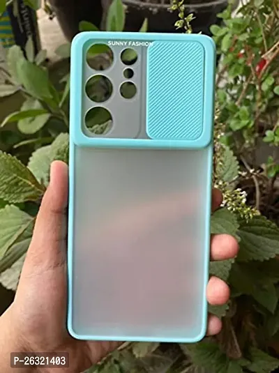 SUNNY FASHION Back Cover for Samsung Galaxy A32 Power Camera Lens Slide Protection Stylish Matte Back Case Cover for Samsung Galaxy A32 (Mint Green)-thumb4