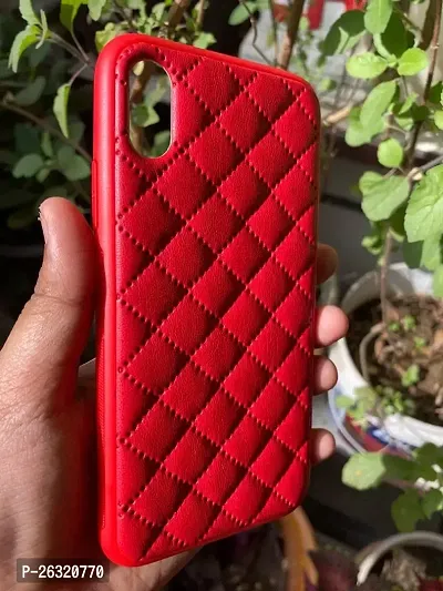 SUNNY FASHION Premium Shockproof Leather Case Cover Compatible with iPhone X/XS - Red-thumb3