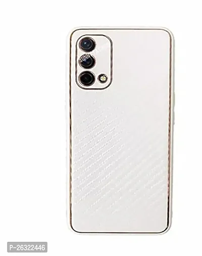 SUNNY FASHION Shockproof Carbon Fiber Armor Camera Protection Back Case Cover for OnePlus Nord CE 5G (White)
