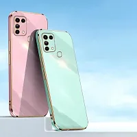 SUNNY FASHION Back Cover for Samsung Galaxy M31 / F41 Liquid TPU Silicone Shockproof Flexible with Camera Protection Soft Back Case Cover for Samsung Galaxy M31 / F41 (Mint Green)-thumb2