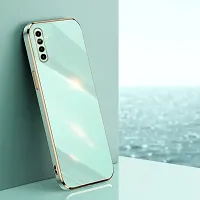 SUNNY FASHION Back Cover for Realme XT /X2 Liquid TPU Silicone Shockproof Flexible with Camera Protection Soft Back Cover Case for Realme XT /X2 (Mint Green)-thumb1