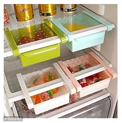 Multi-Purpose Fridge Storage Plastic Containers Pack Of 3