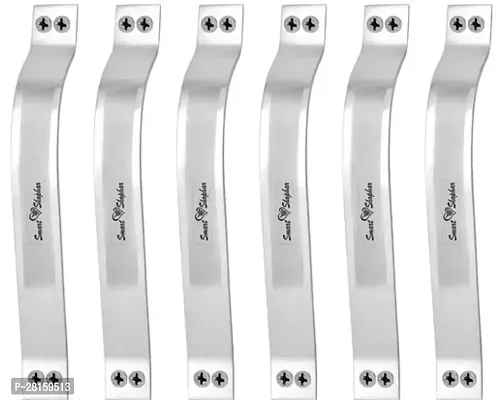 Smart Shophar Stainless Steel Orion Cabinet Handle 8 Inches Silver Pack of 6#1704-thumb0