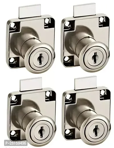 Smart Shophar Steel Kiwi Multipurpose Lock 40C20 Silver Pack of 4