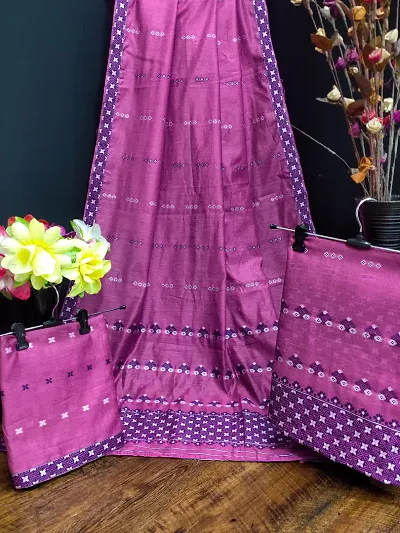 Classic Jacquard Saree with Blouse piece