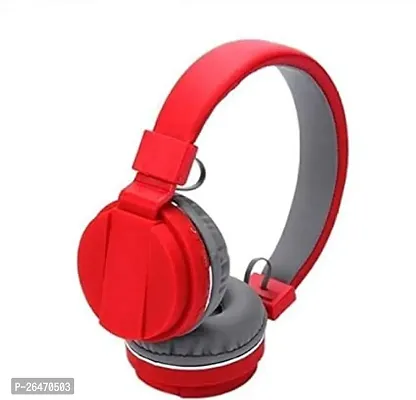 Stylish Red Headsets Volume Control-thumb0