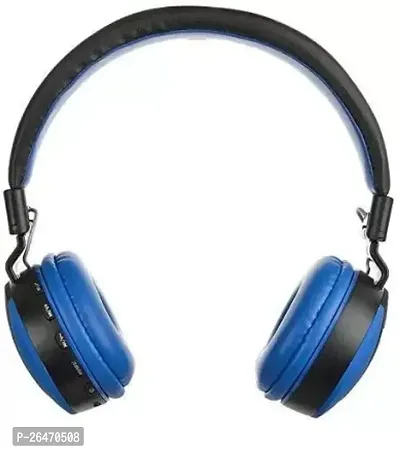 Stylish Blue Headsets Volume Control-thumb0