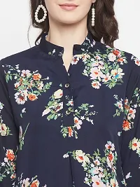 Sethi Daughters Floral Printed Crepe Kurti-thumb4