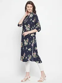 Sethi Daughters Floral Printed Crepe Kurti-thumb2