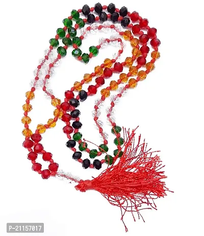 108+3 Beads Jap Mala (Multicolour)-thumb0