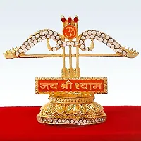 Shri Ram Creations Khatu Shyam Teen Baan Table Top Cabinate Momento-thumb2