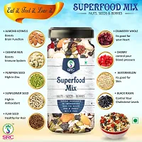 Superfood Mix Nuts-Seeds-Berries Mixture Ready to eat Breakfast Food (100g)-thumb2