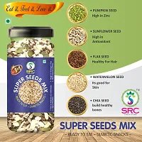 SRC Creations 5-in-1 Super Seed Mix Ready to Eat | Super Food (100g) Diabetic Snack-thumb2