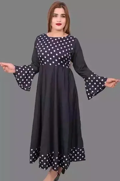 Pretty Crepe Kurta For Women