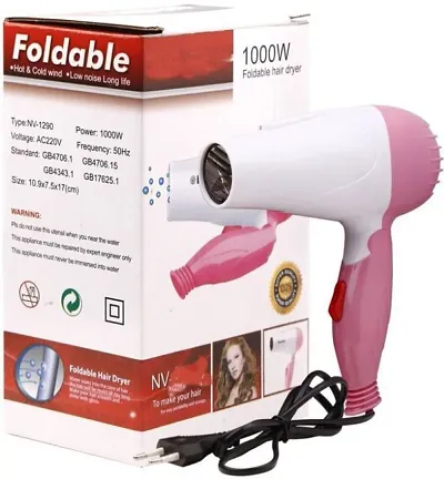 Buy Bentag NV 1290 Hair Dryer With 2 Speed setting 1000 Watt Pink