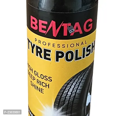 Bentag Professional tyre polish High gloss deep rich shine (Pack of 2)-thumb3