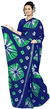 Stylish Georgette Saree with Blouse Piece For Women