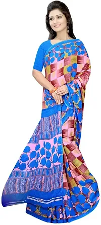 Elegant Chiffon Saree with Blouse piece 