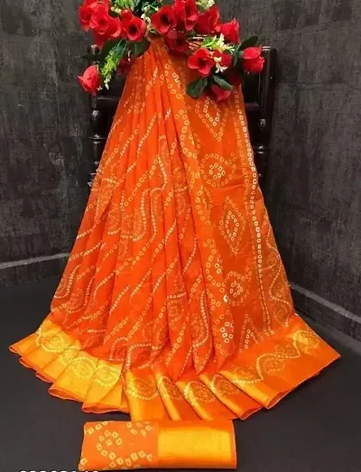 Stylish Saree with Blouse piece For Women