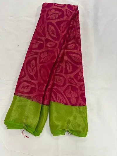 Stylish Brasso Saree with Blouse piece For Women