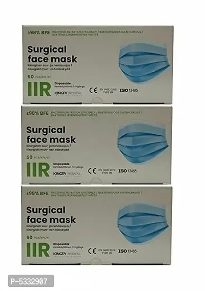 Surgical Masks (Pack of 3)-thumb0