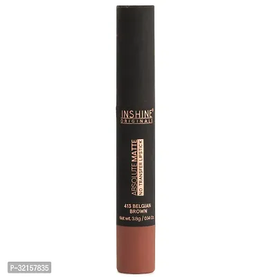 Absolute Matte No Transfer Lipstick - Belgian Brown-thumb3