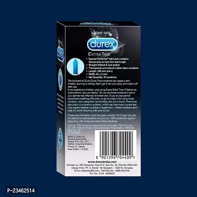 Durex Extra Time Condom 20pc-thumb2