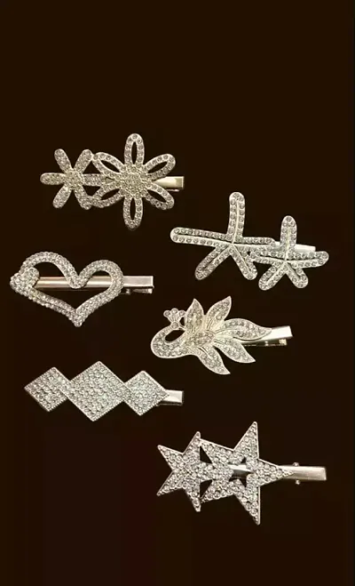 Korean Style Metal Hair Clip And And Hair Pin Pack Of Pcs