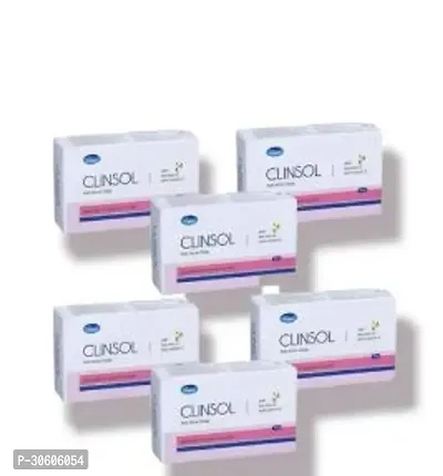 CLINSOL ANTI-ACNE SOAP WITH TEA TREE OIL 75GM (PACK OF 6