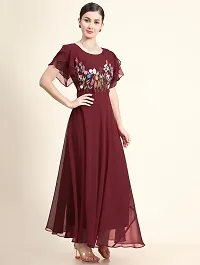 Embroidery flower gown-thumb3