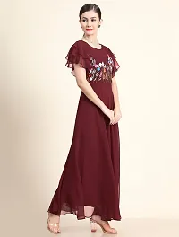 Embroidery flower gown-thumb1