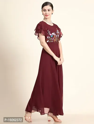 Embroidery flower gown-thumb2