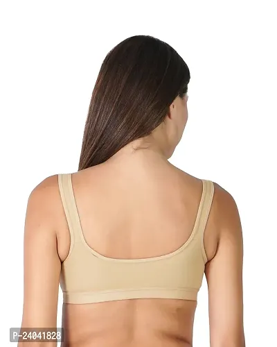 Silver Beauty Sports Bra For Girls And Women-thumb2