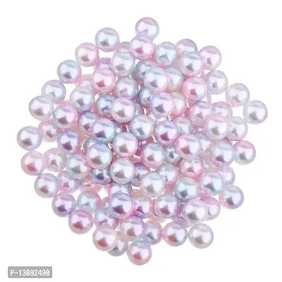 DYDU 500Pcs 4mm Colored Imitation Pearl ABS PVC Loose Beads DIY Jewellery 1# (59012483DY)