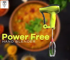 Trendy Power Free Manual Hand Blender With Stainless Steel Blades-thumb2