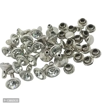 DYDU 20 Sets Rhinestone Round Rivets Rapid Studs 8mm (59003284DY)-thumb4