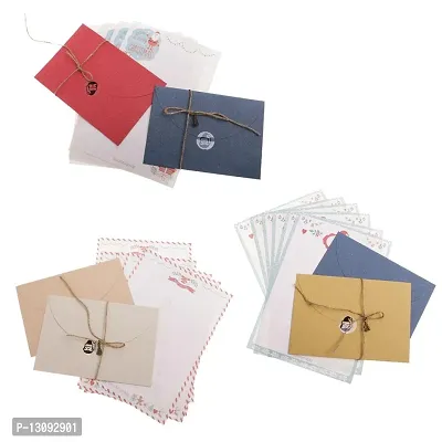 DYDU Christmas Style Letter Paper Envelope Sets Greeting Cards Mixed Colors #2 (56016996DY)-thumb3