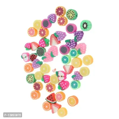 DYDU 50Pcs DIY Jewelry Findings Polymer Clay Beads Fruit Pieces Slices (55003592DY)-thumb2