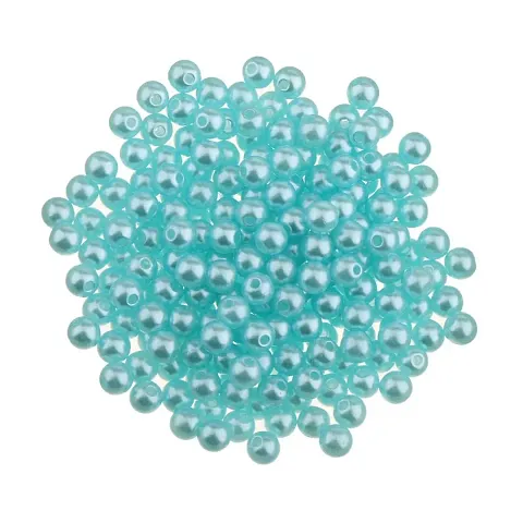 DYDU 500Pcs 4mm Colored Imitation Pearl ABS PVC Loose Beads DIY Jewellery 1# (59012483DY)