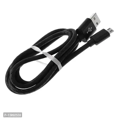 Indy Mall TPE Micro USB Sync Data Charging Cable Cord for Android Devices Black (51017552DY)-thumb0