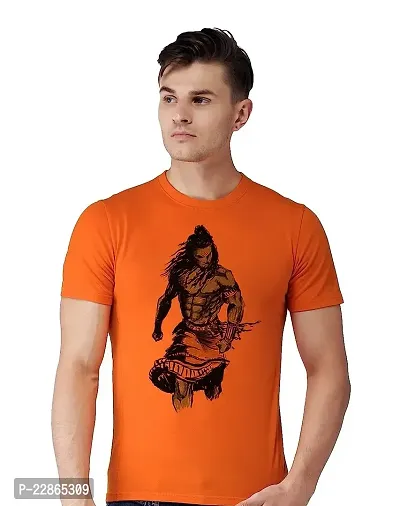 Stylish Fancy Cotton T-Shirts For Men-thumb0