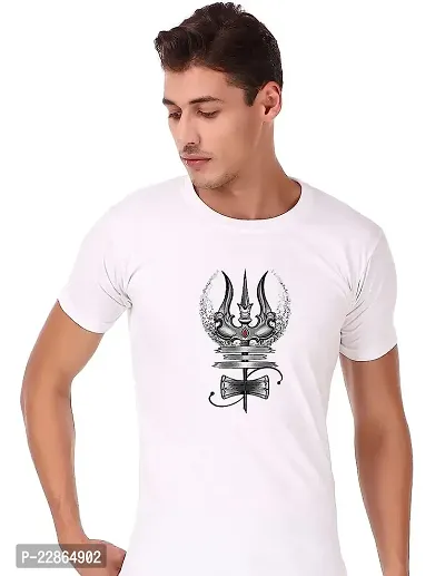 Stylish Fancy Cotton T-Shirts For Men-thumb0