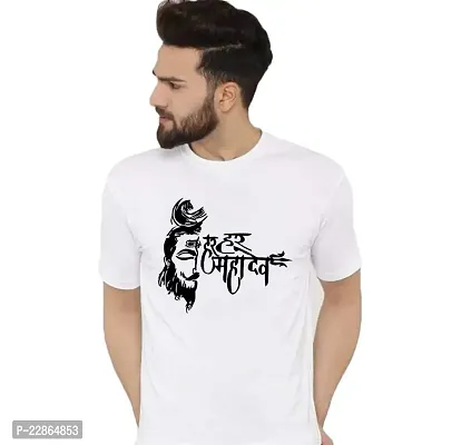 Stylish Fancy Cotton T-Shirts For Men-thumb0