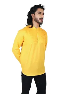 Ethnic Factory Men's Trendy Short Kurta-thumb4