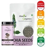 ManHar Organics Raw Premium Chia Seeds With Omega 3 and Fiber 250gm | For Weight Loss Management | For Eating | Calcium and Protein Rich Seeds |-thumb4